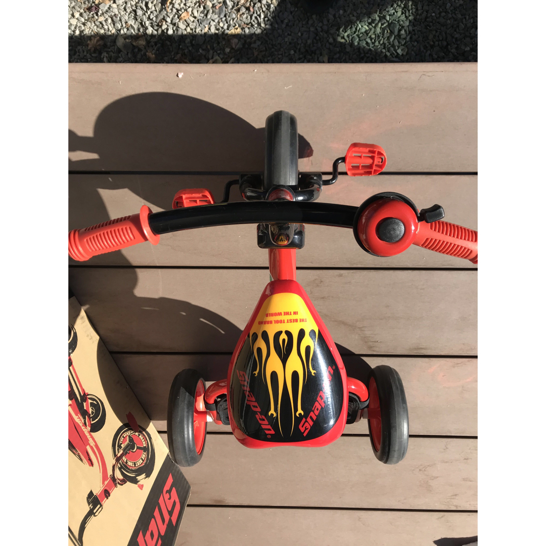 Snap-on Tricycle スナップオン 三輪車 エムアンドエム 箱ありの通販