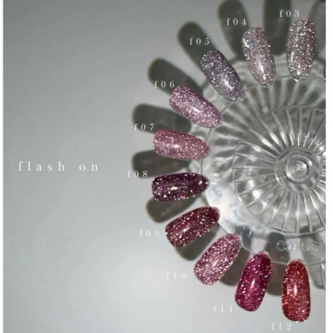 enoi エノイ フラッシュジェル f03〜f12 10色 ピンクフラッシュの通販