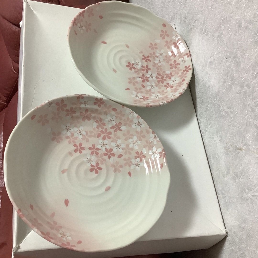 宇野千代 - 宇野千代 食器 4種10枚 昭和レトロ 取り皿 中鉢 大鉢 桜