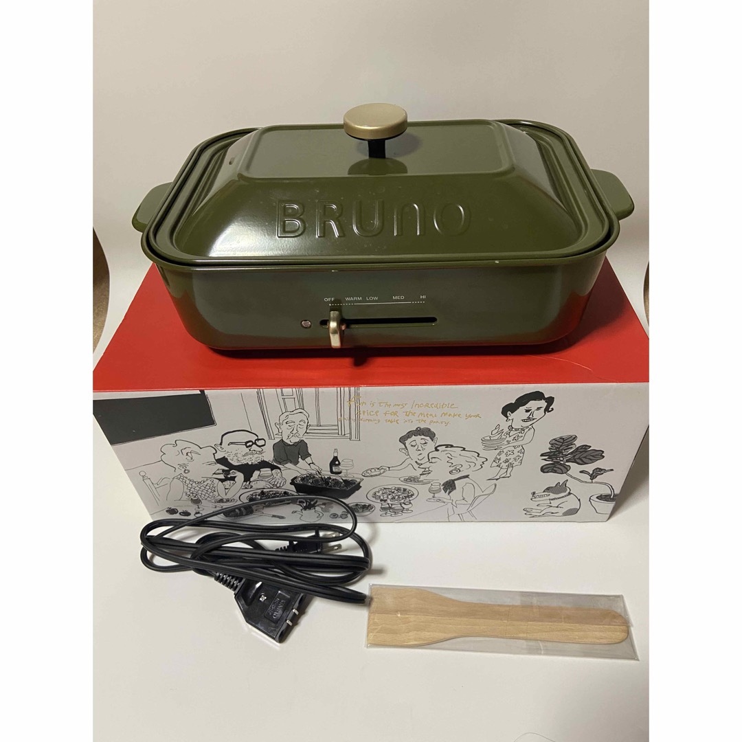 BRUNO - 【廃盤・送料込み】BRUNOブルーノたこ焼きホットプレート