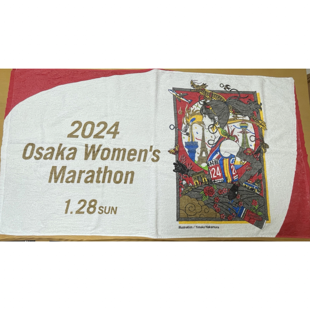 大阪国際女子マラソン 完走バスタオルの通販 by うなとと's shop｜ラクマ