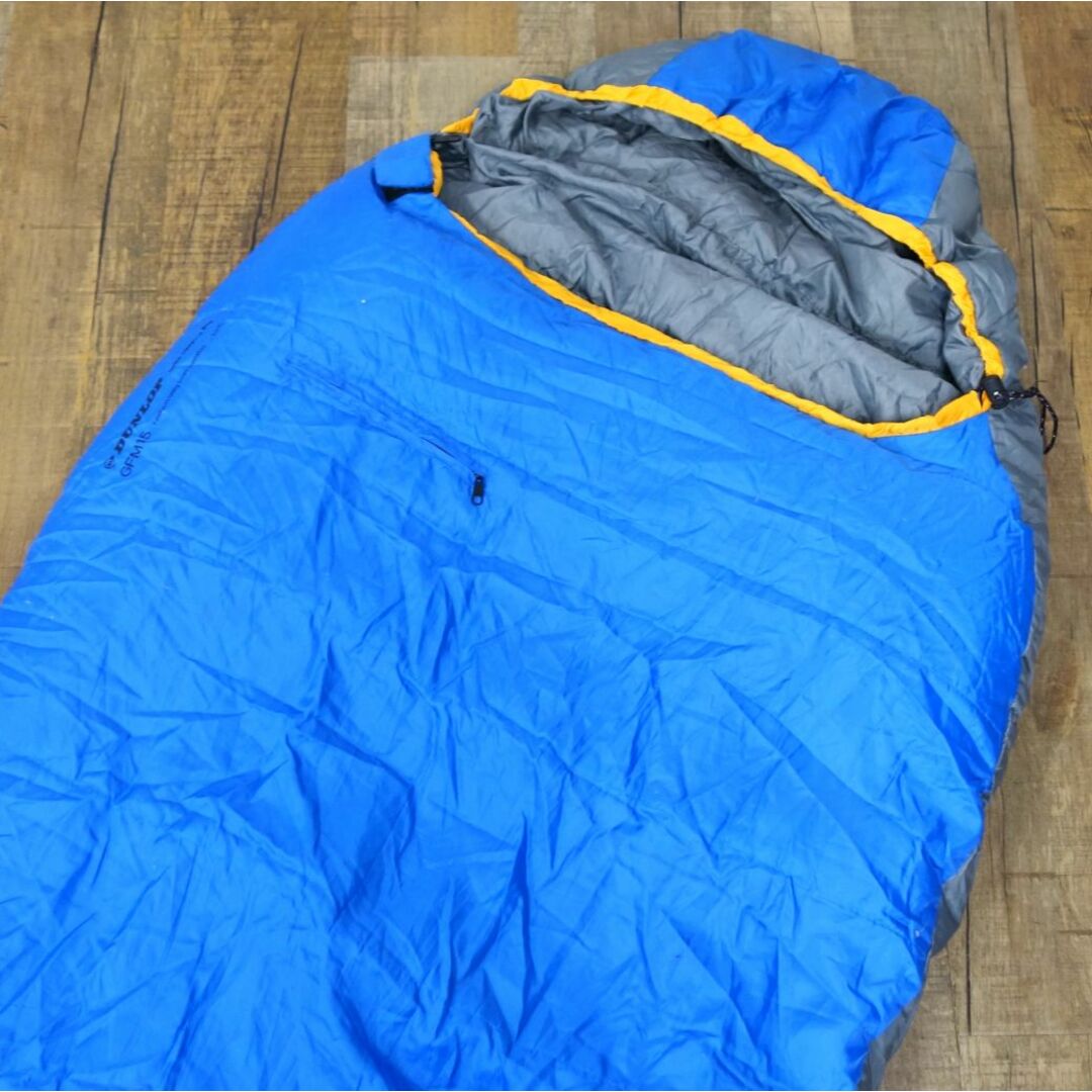 ダンロップ DUNLOP ダウン シュラフ GFM15 Sleeping Bag 寝袋 マミー型