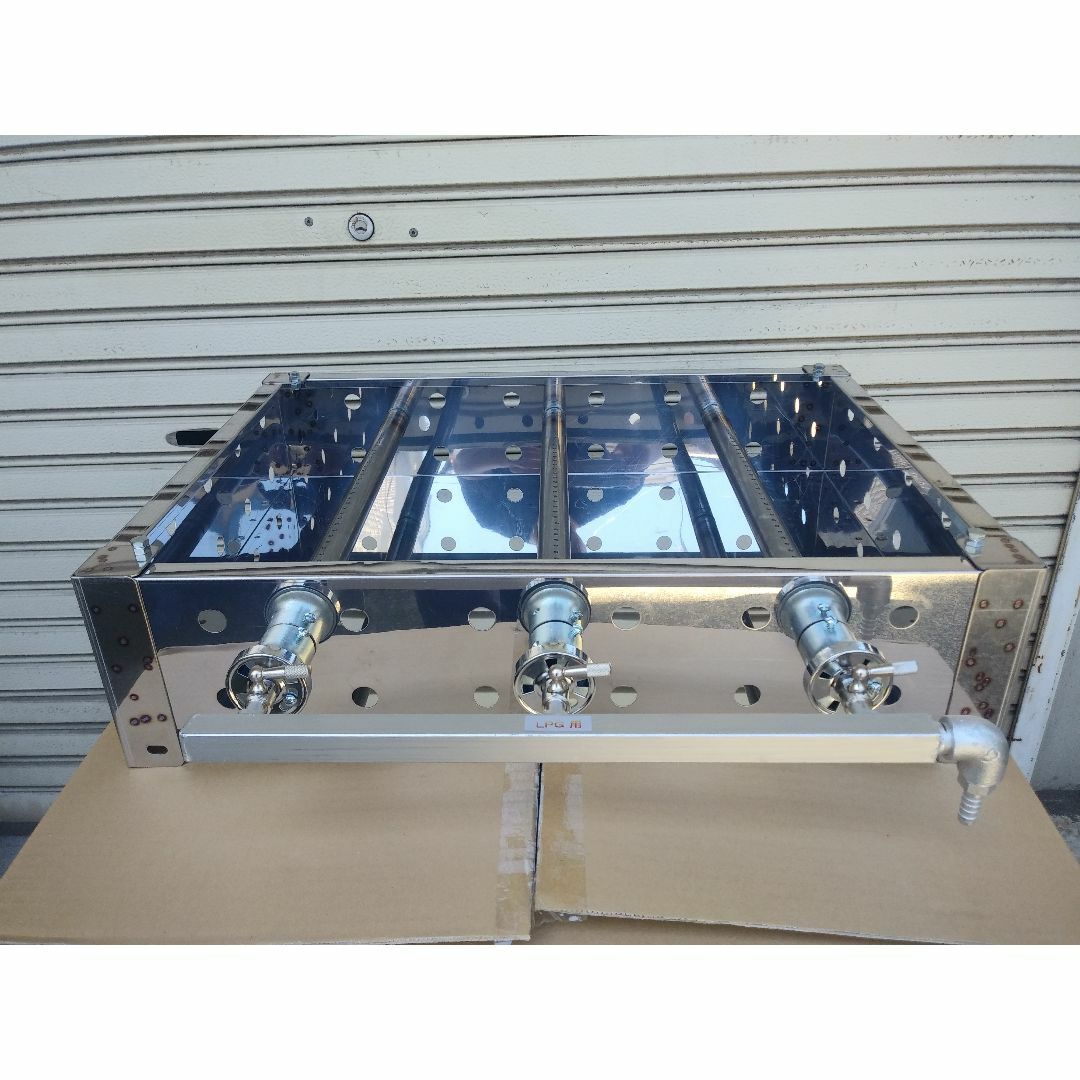 未使用 ネット専用品 プロパンガスグリル 模擬店 祭り【業界最安値級