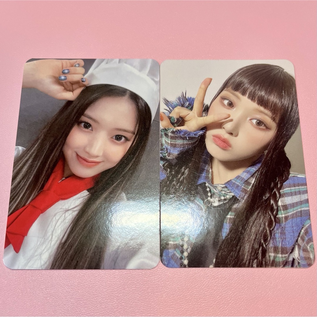 ジウ／NMIXX expergo サイン会 対面 make star特典 トレカの通販 by