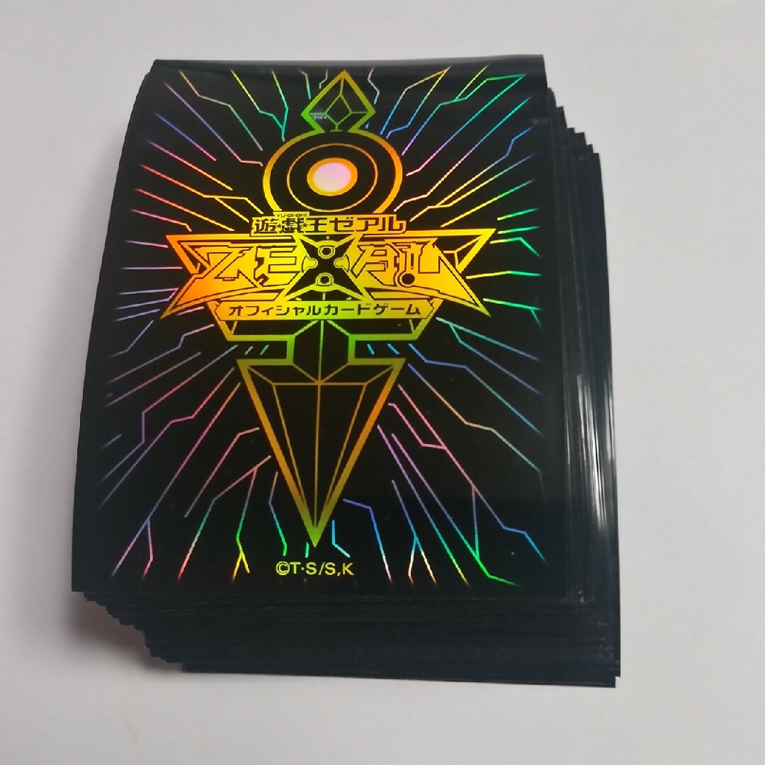 遊戯王 - 【50枚】皇の鍵 スリーブ ブラック 2012年版 遊戯王ZEXALの