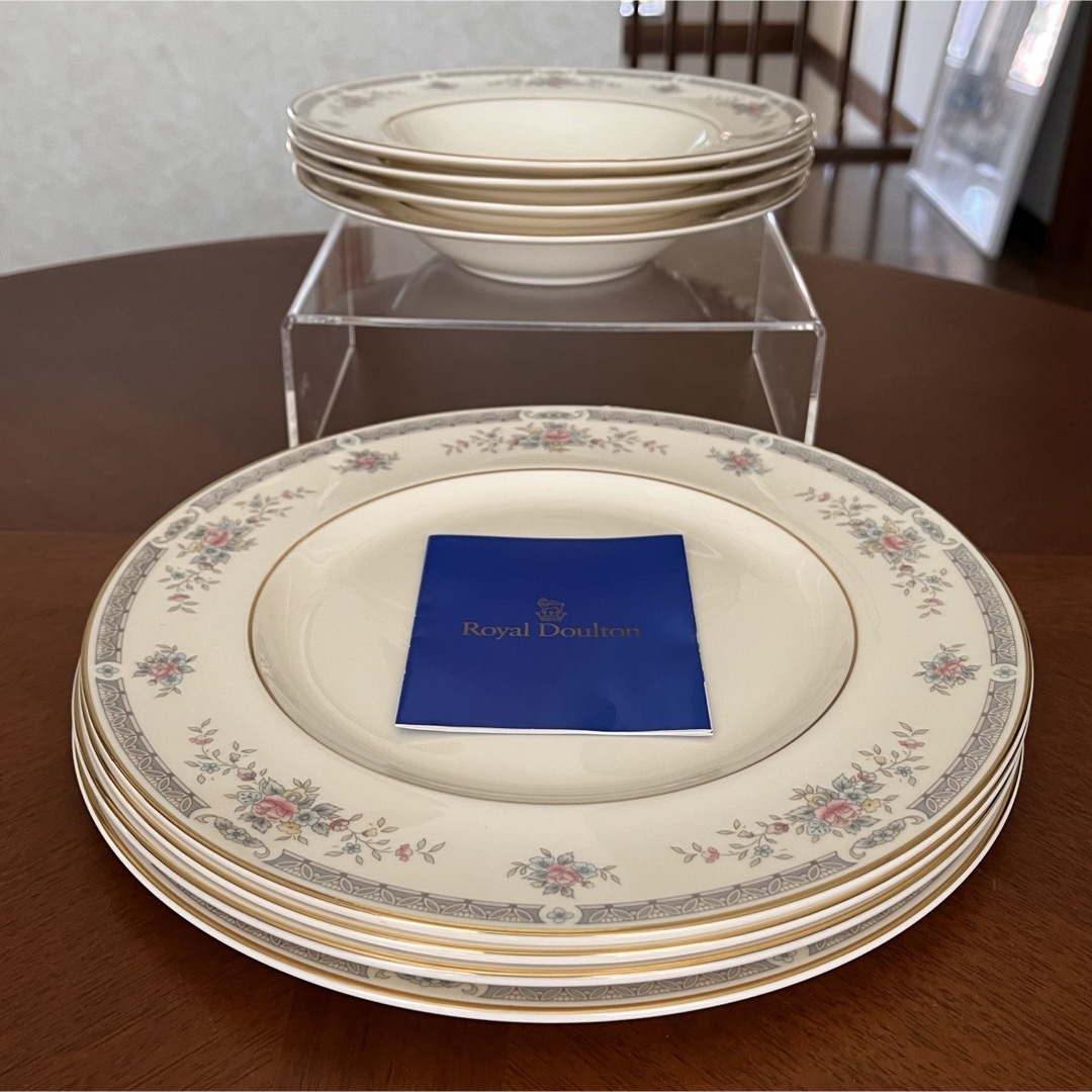 レア美品】ロイヤルドルトン☆レベッカ☆プレートセット 【公式通販】