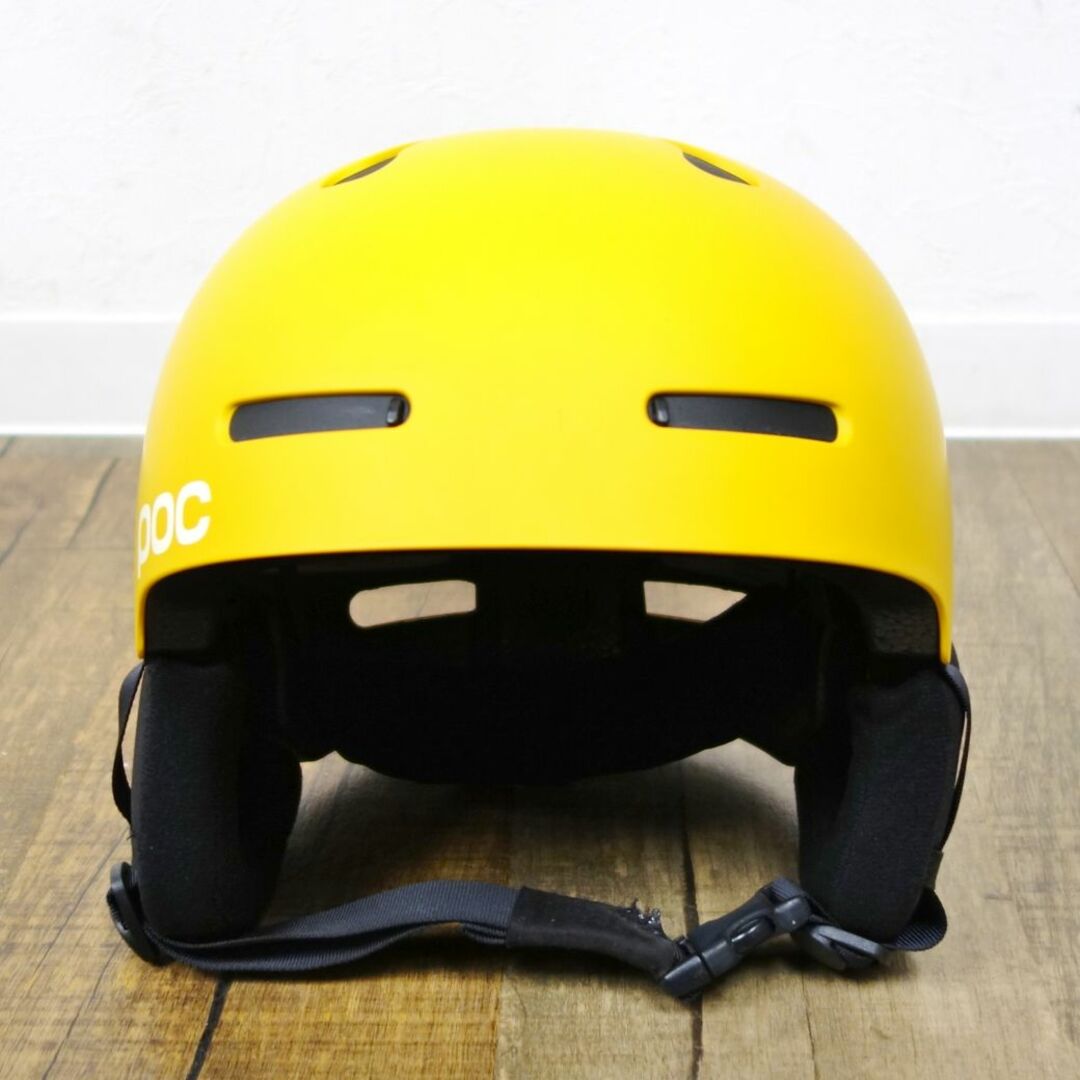 美品 ポック POC AURIC CUT スキー ヘルメット イエロー XL-XXL 59