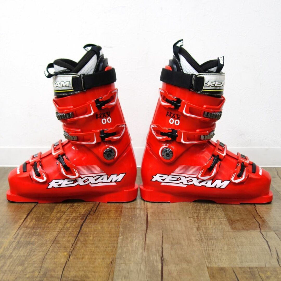 美品 レグザム REXXAM MAX 100 BX-S17 RED 27cm 313mm スキーブーツ