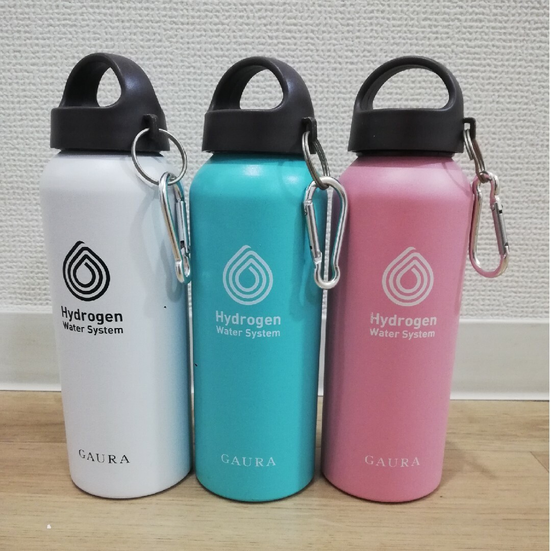 GAURA 水素水ボトル 未使用品（3本セット）の通販 by Yoshikawa｜ラクマ