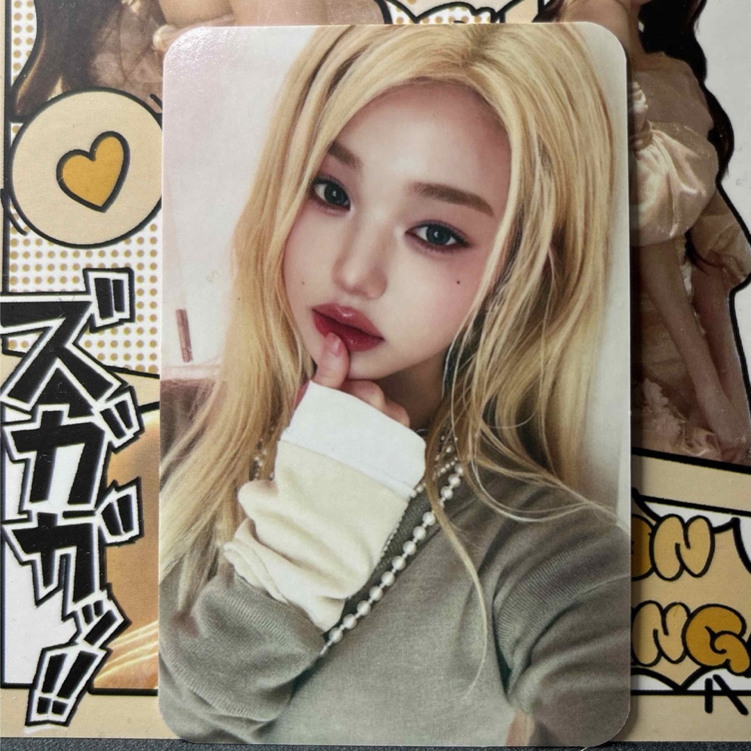 IVE ウォニョン I'VE MINE ktown4u 特典 金髪 トレカの通販 by MAO｜ラクマ