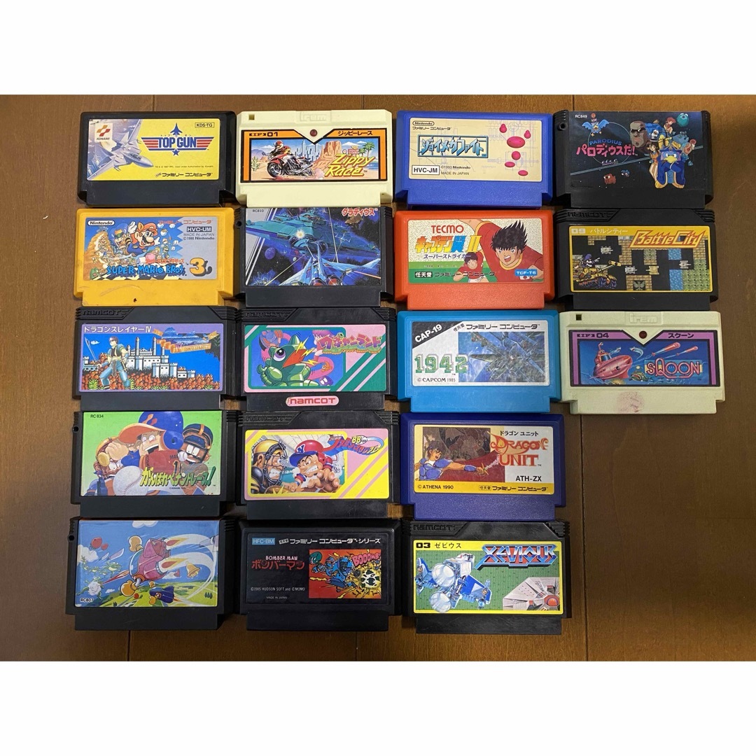 ファミコンカセット18本の通販 by hide's shop｜ラクマ