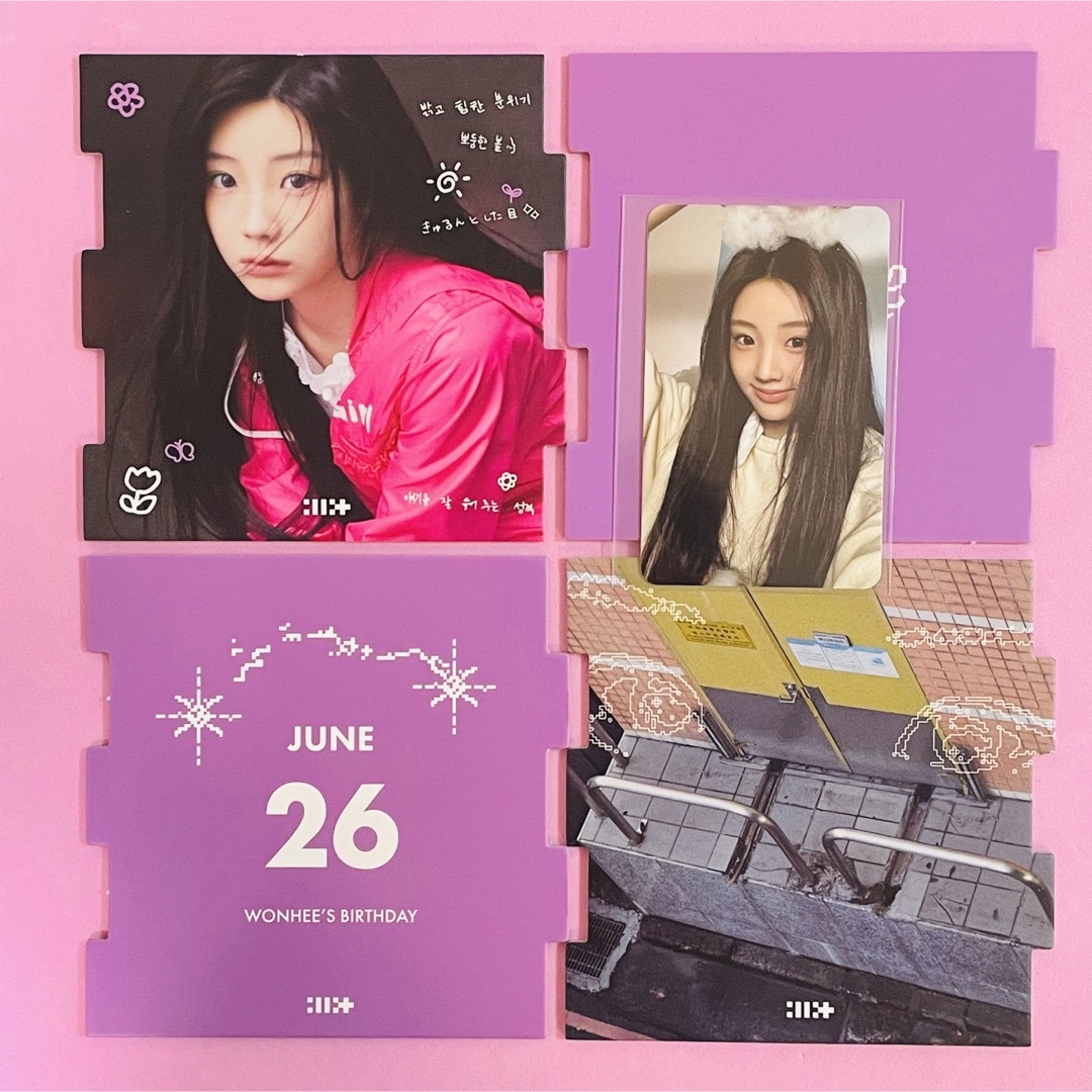 ILLIT アイリット ウォンヒ トレカ オーナメント SUPERREALMEの通販 by