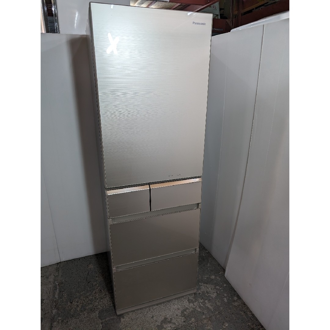 Panasonic - 冷蔵庫 パナソニック 希少 右開き シャンパンゴールド