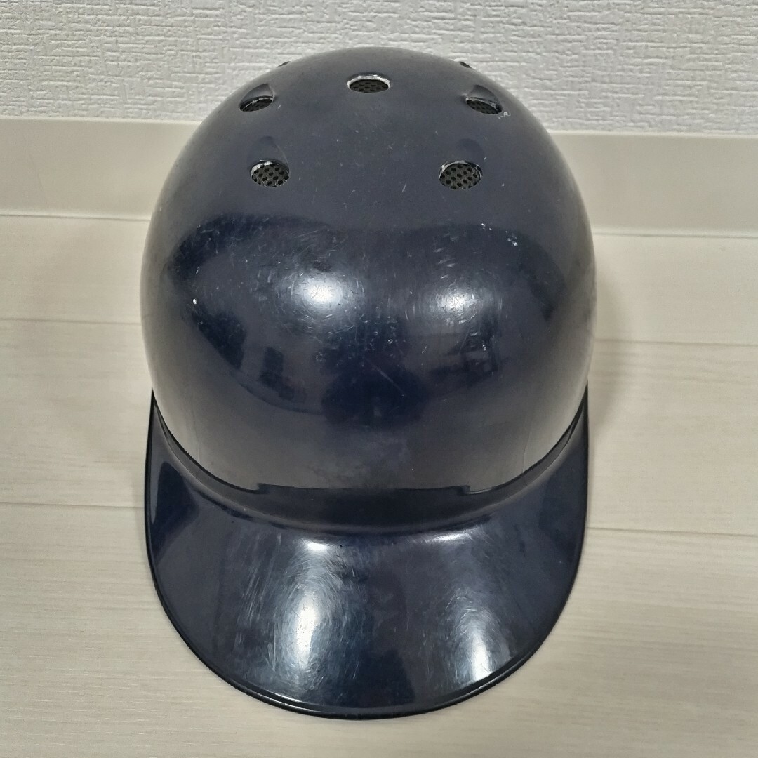 MIZUNO - ミズノ 軟式野球 キャッチャー ツバ付き ヘルメット Lサイズ