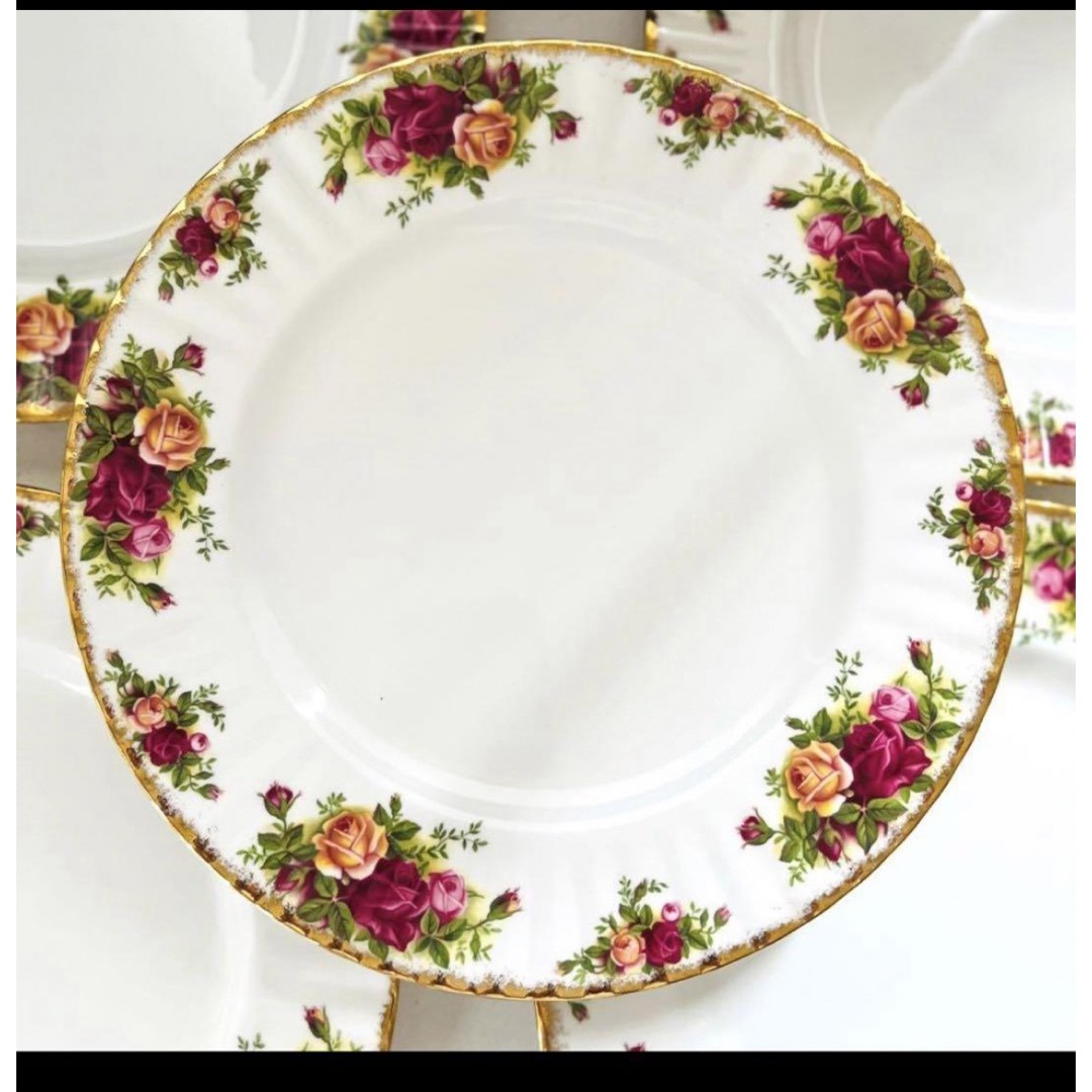 ROYAL ALBERT - ロイヤルアルバート カントリーローズ ディナー 大皿