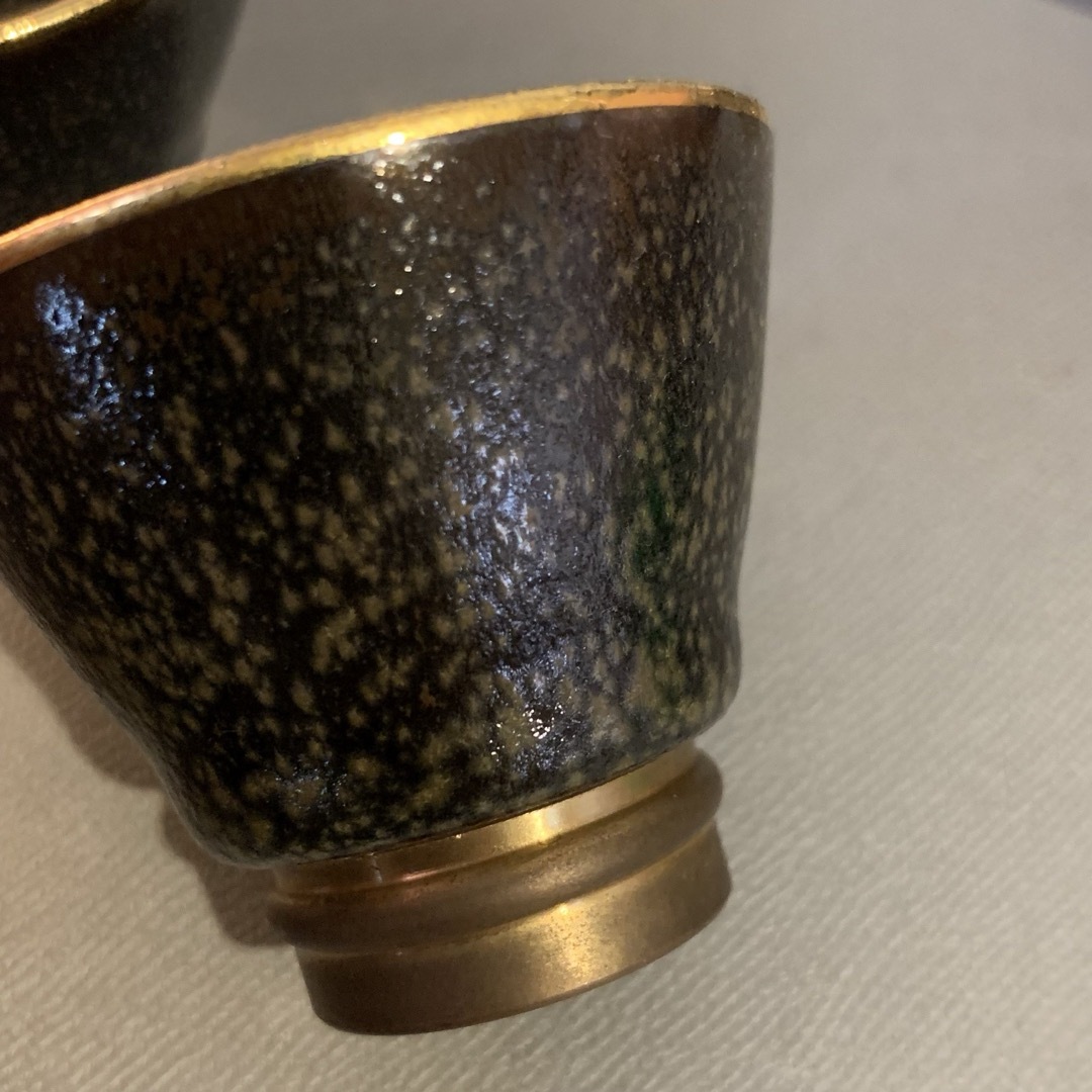 N325、希少 銅製 七宝 茶器 5点セット