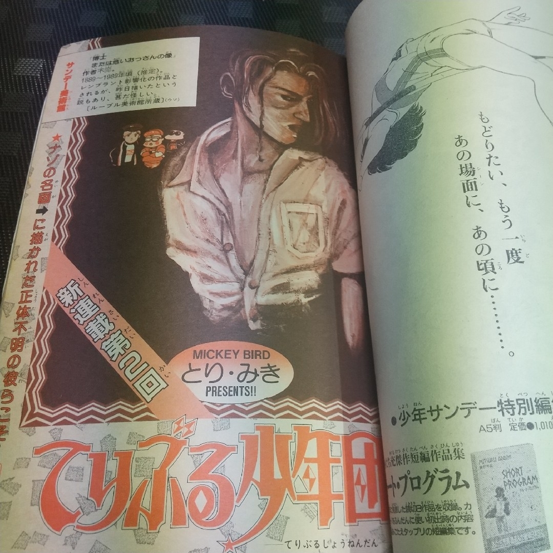 小学館 - 週刊少年サンデー 1989年8月30日号※星くずパラダイス新連載