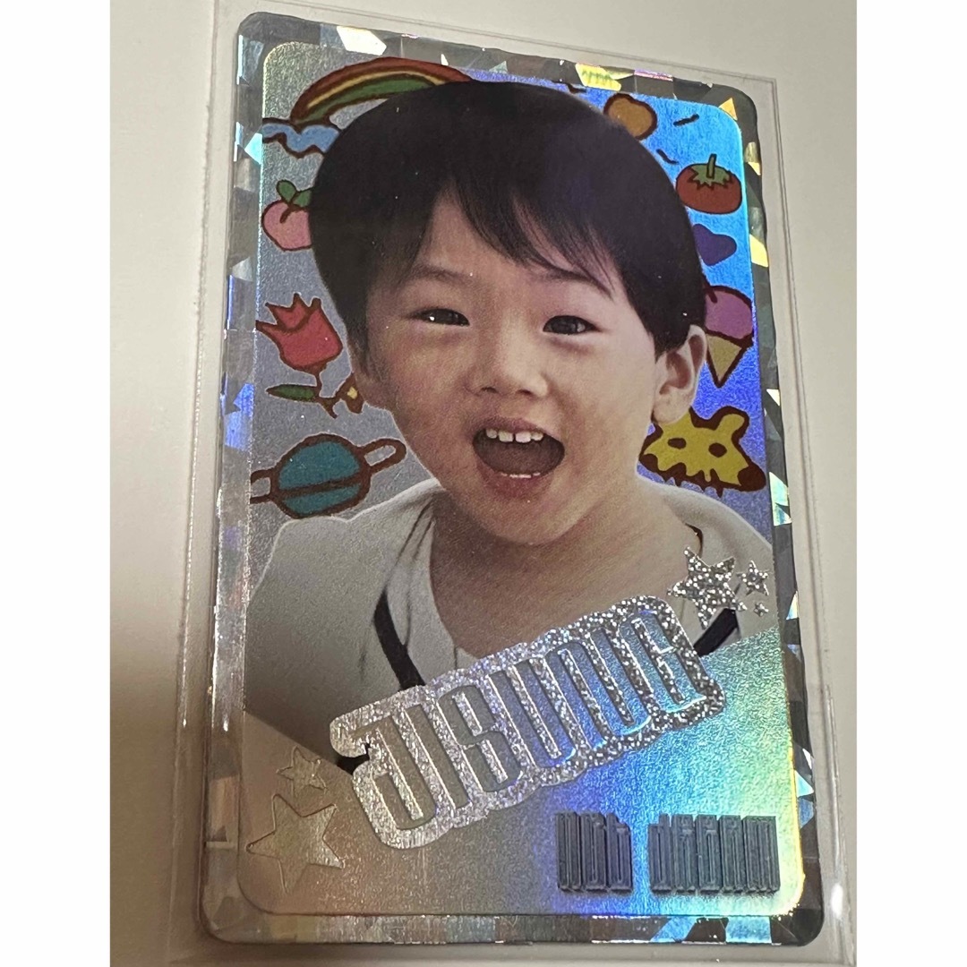 NCT dream チソン 子供時期 ホログラム トレカ カード グッズ 写真の