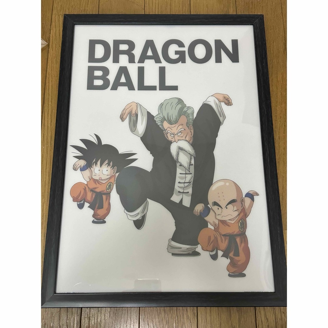 ドラゴンボール ビジュアルシート A3ポスター 額縁 全6種セット 鳥山明