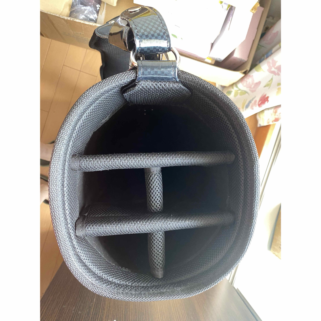 キャディバッグ PUレザー スポーツゴルフバッグ メンズゴルフバッグ