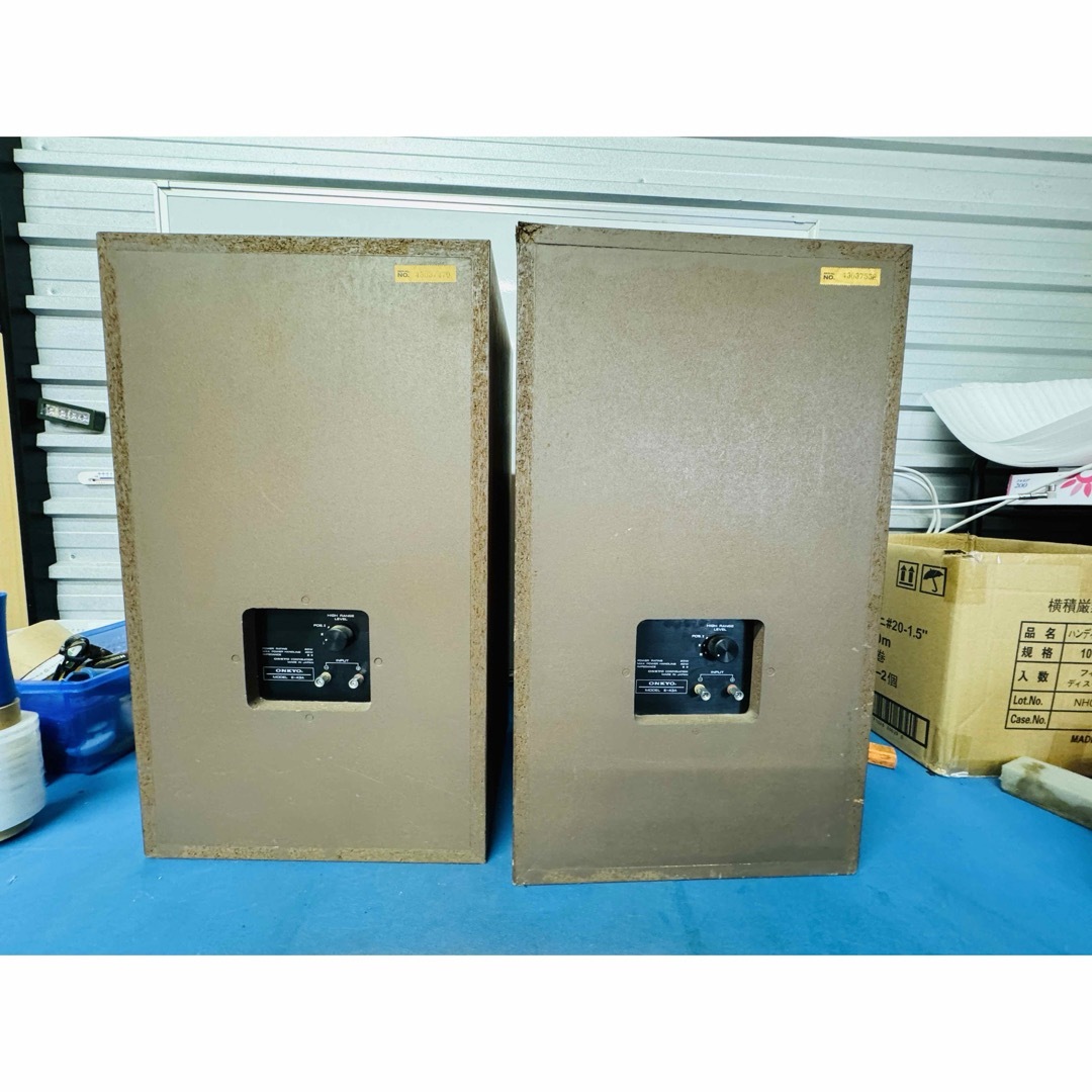 ONKYO - 昭和レトロ！希少品☆ ONKYOオンキヨー☆スピーカー ペア E