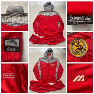 MIZUNO - 90s mizuno 日本代表 ジャージ 上下 セットアップ set up Lの