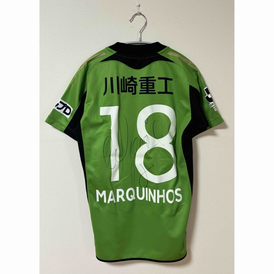 asics - ヴィッセル神戸 クリムゾンFC10周年記念ユニ マルキーニョス