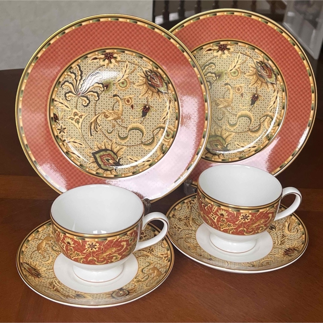 WEDGWOOD - 【レア美品】ウェッジウッド☆ペルシア☆トリオ ペアの通販