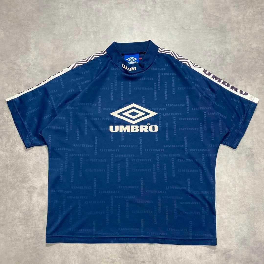 UMBRO - UMBRO アンブロ サッカーゲームシャツ 古着ヴィンテージ青タグ