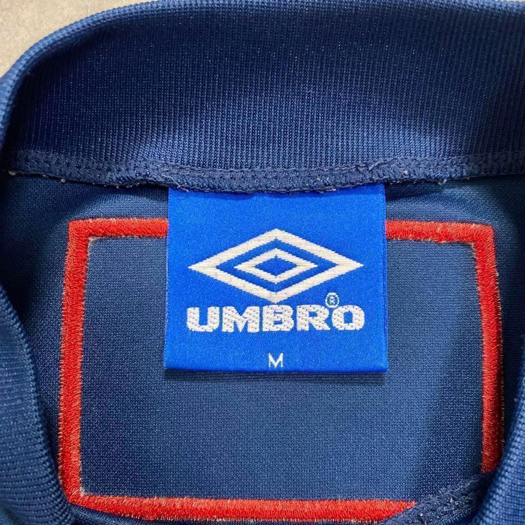 UMBRO - UMBRO アンブロ サッカーゲームシャツ 古着ヴィンテージ青タグ