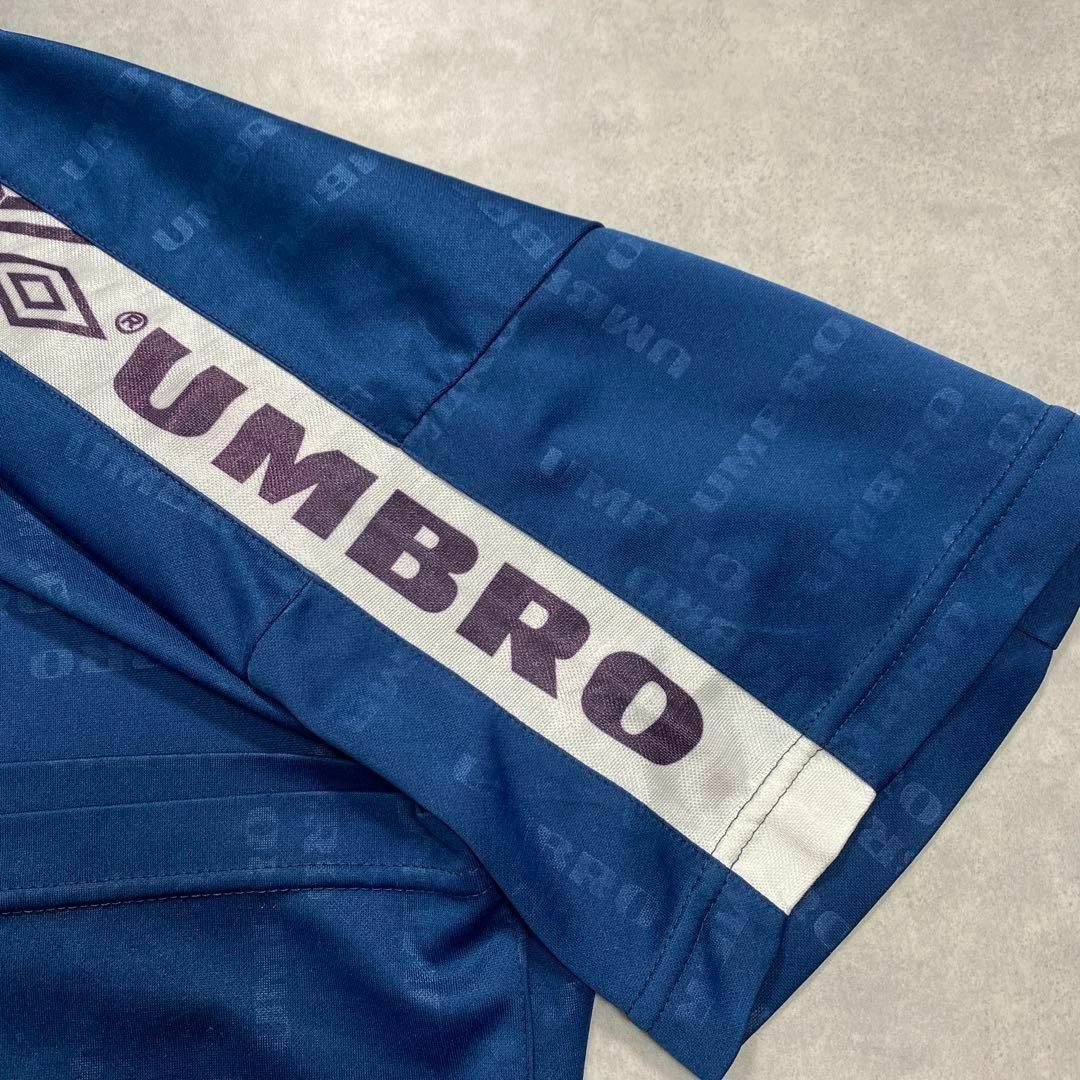 UMBRO - UMBRO アンブロ サッカーゲームシャツ 古着ヴィンテージ青タグ