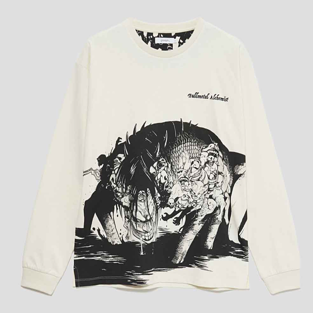 Design Tshirts Store graniph - グラニフ 鋼の錬金術師 ロンTの通販