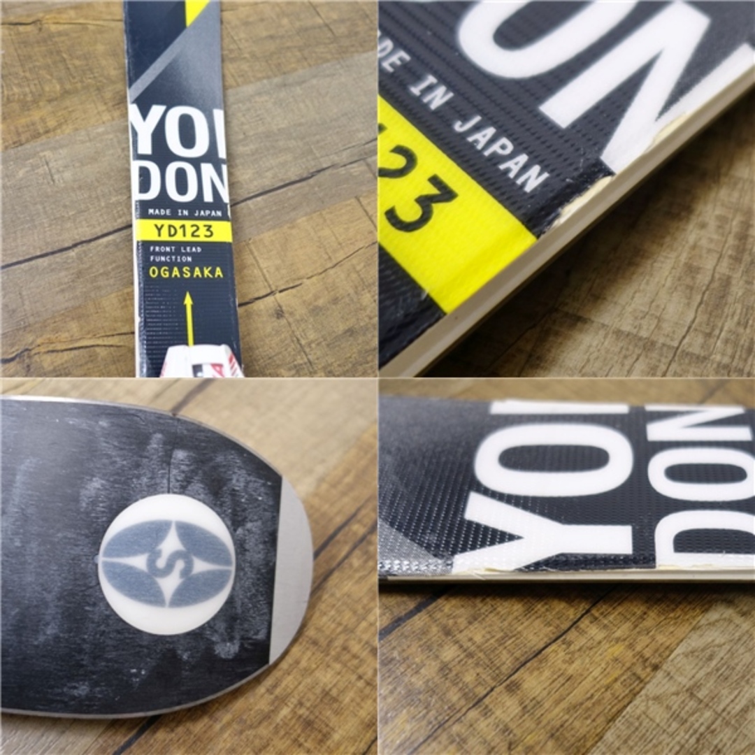 オガサカ OGASAKA YOIDON ヨーイドン ミッドスキー 123cm センター68mm