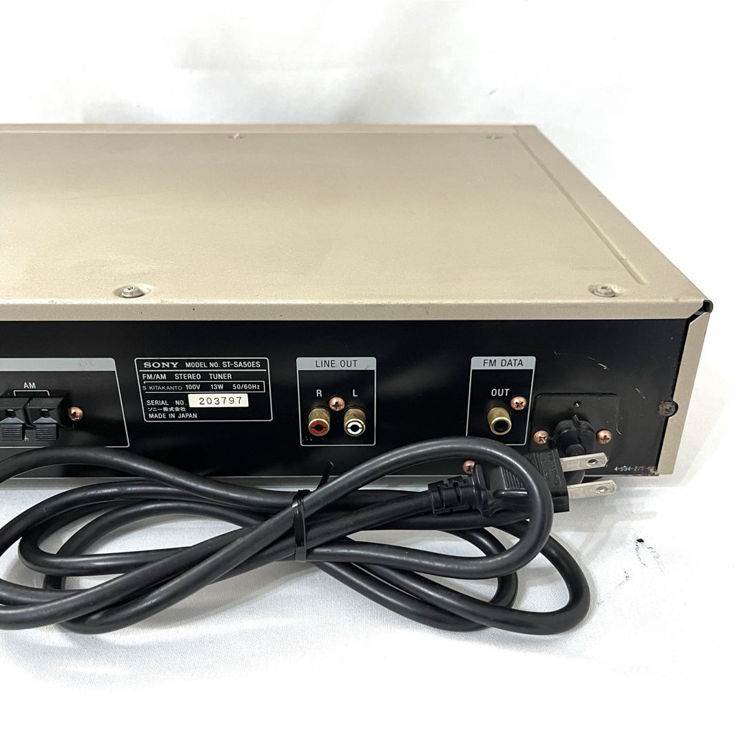 SONY - 【動作確認済】SONY ソニー FM/AM ステレオチューナ ST-SA50ES