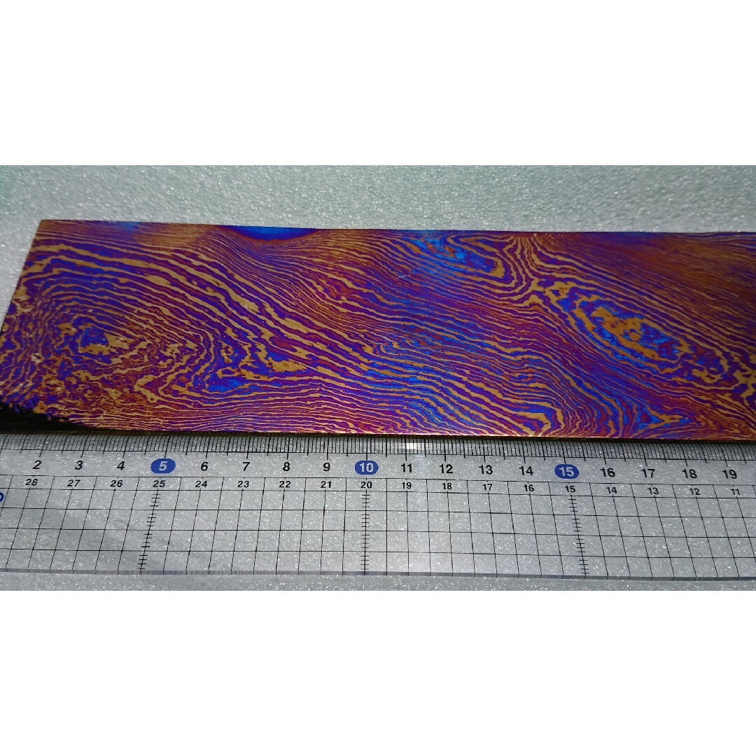 ティマスカス・ロングプレート (チタン合金製ダマスカス) Timascusの