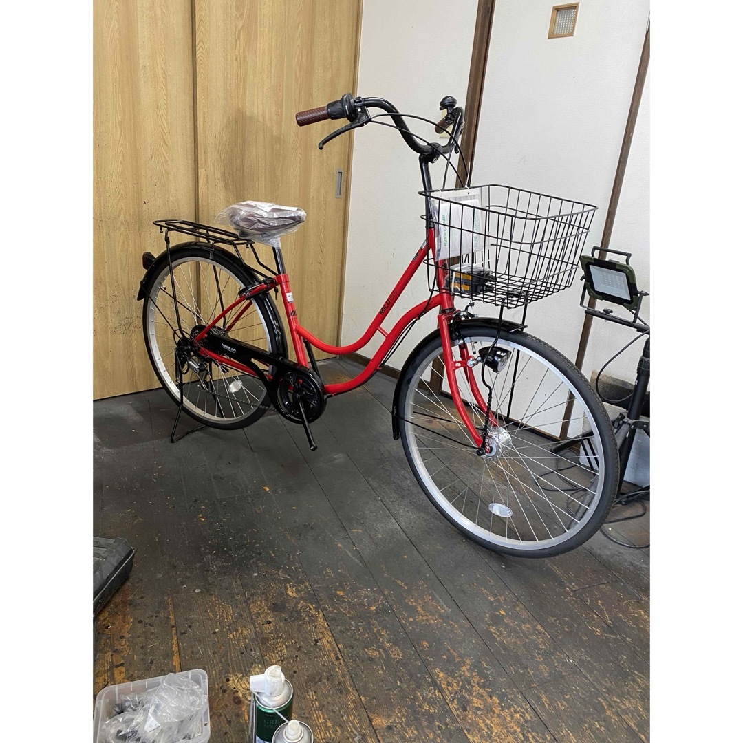 丸石サイクル - 新車 マルイシ MILD 26インチ 6段変速 LEDオートライト