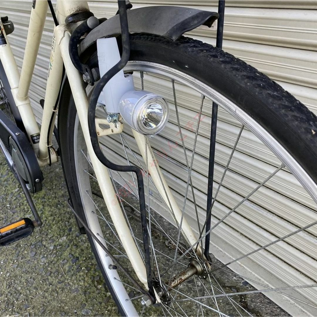 激レア】 ナショナル ベルト駆動 整備済 LEDライト 27インチ 軽快車の