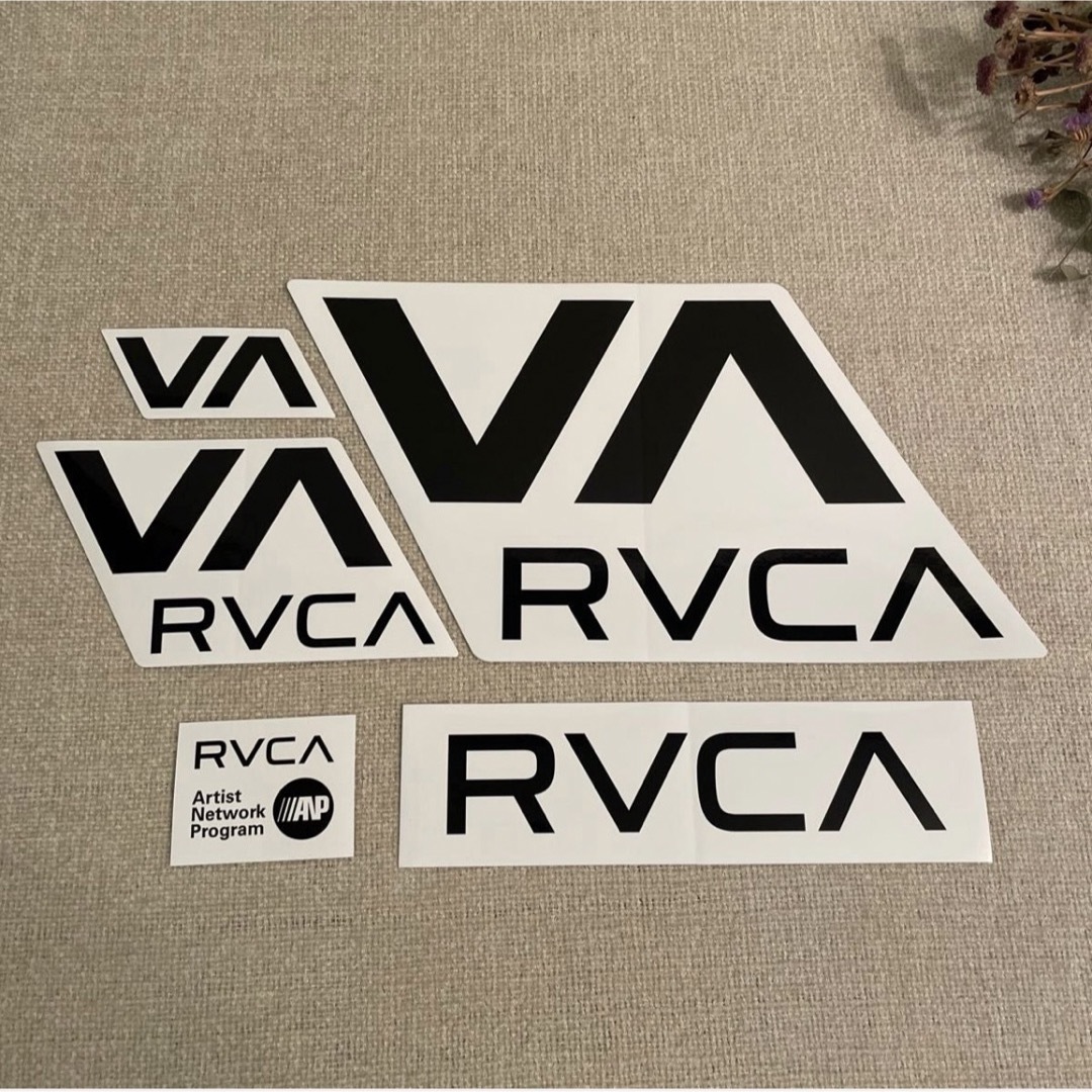 RVCA - RVCA ステッカー 5枚セット ロゴ 未使用 ルーカ ルカ シール