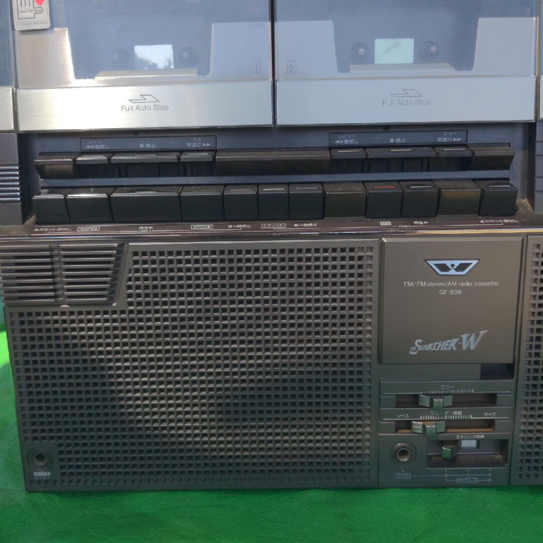 SHARP シャープ ダブルラジカセ ザ・サーチャーW GF808の通販 by ち