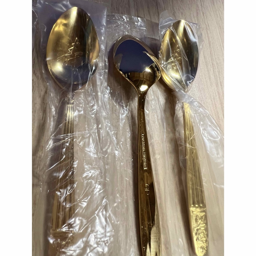 NICKEL SILVER ニッケルシルバー スプーン 4枚 ティースプーン の通販