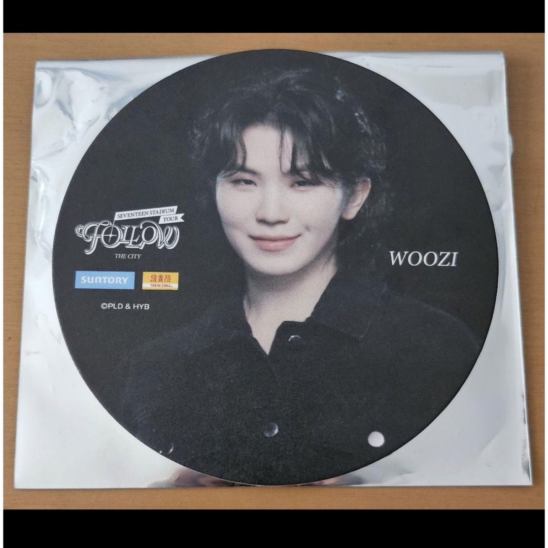 SEVENTEEN セブチ 鳥貴族 トリキ コースター ウジの通販 by ミニ！｜ラクマ