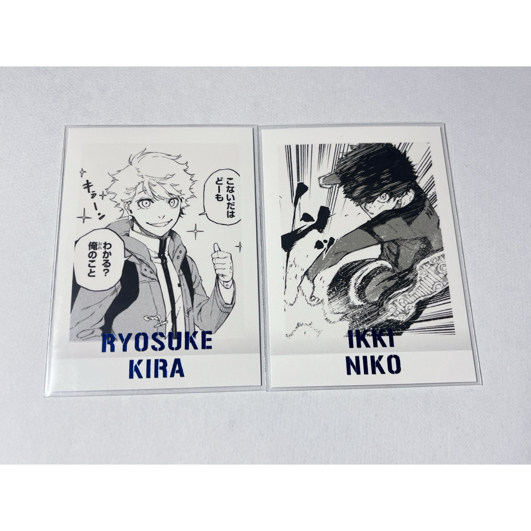 ブルーロック 原画展 ぱしゃこれ 吉良 涼介 二子 一揮の通販 by