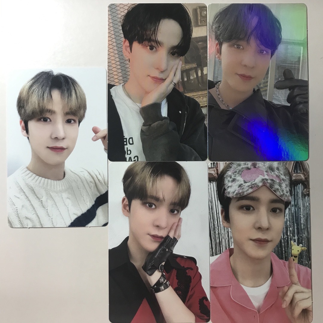 ATEEZ ユノ トレカ 5枚の通販 by よう｜ラクマ