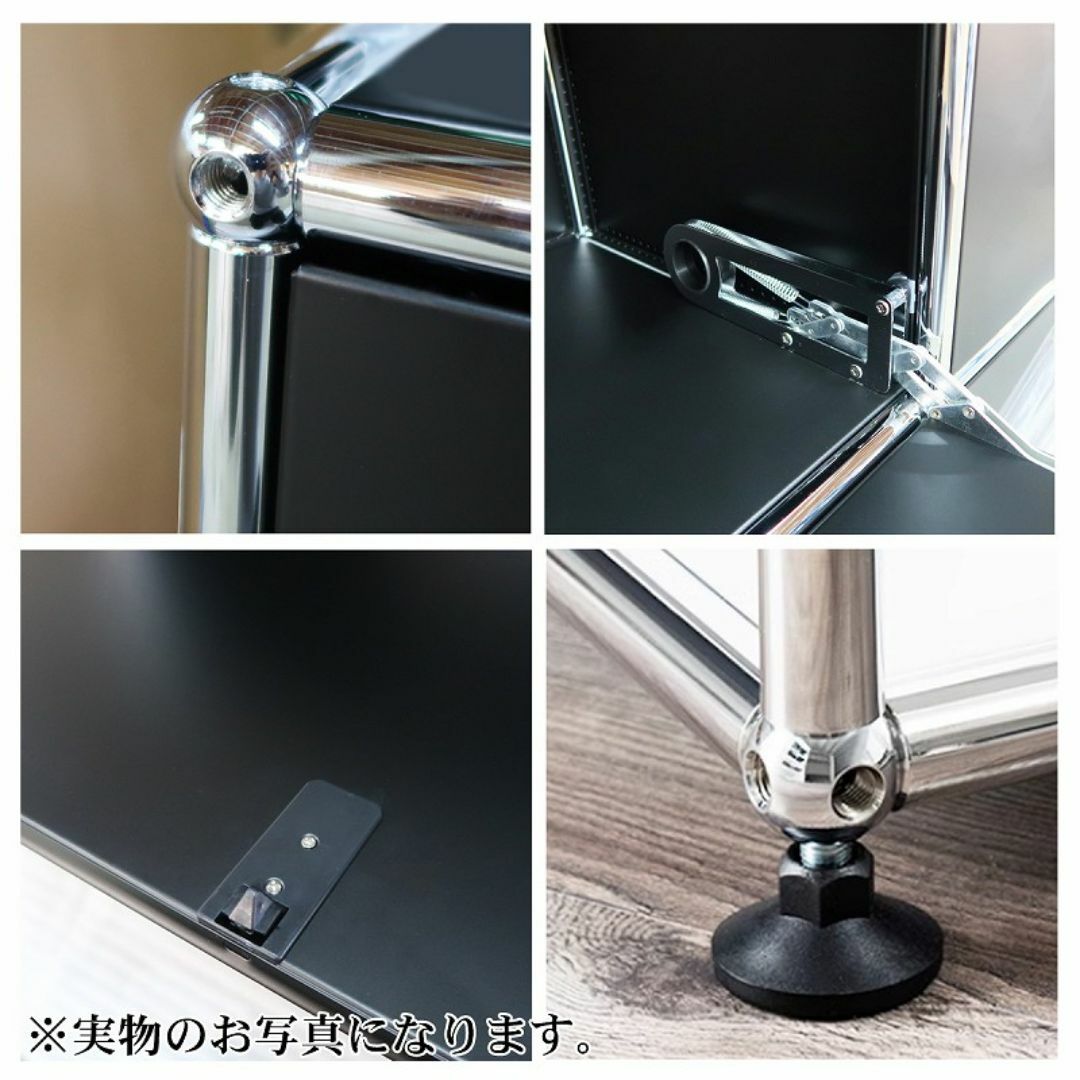 ハラー キャビネット リプロダクト 幅153cm 家具 国内在庫 HL-01BKの