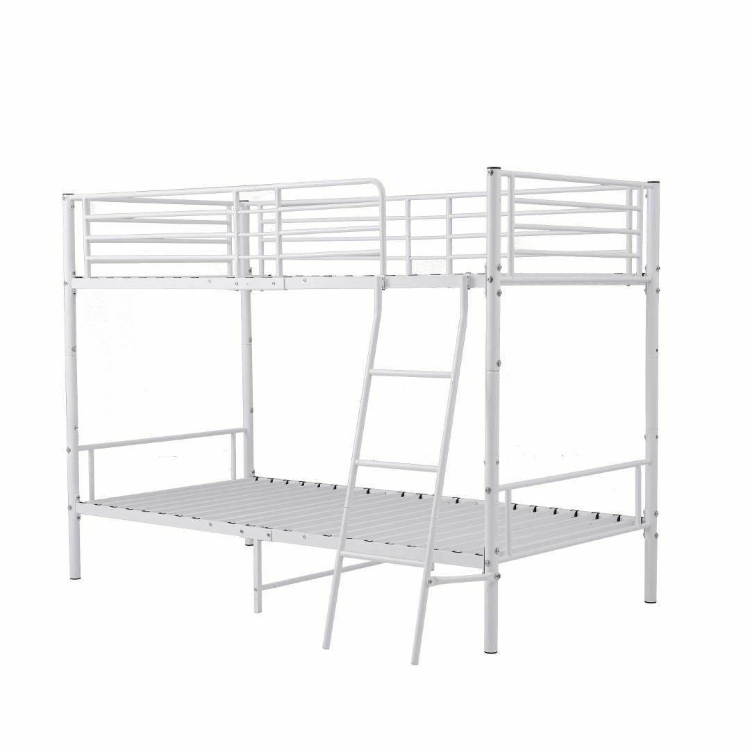 二段ベッド ロフトベッド シングルベッド パイプ耐震頑丈フレーム