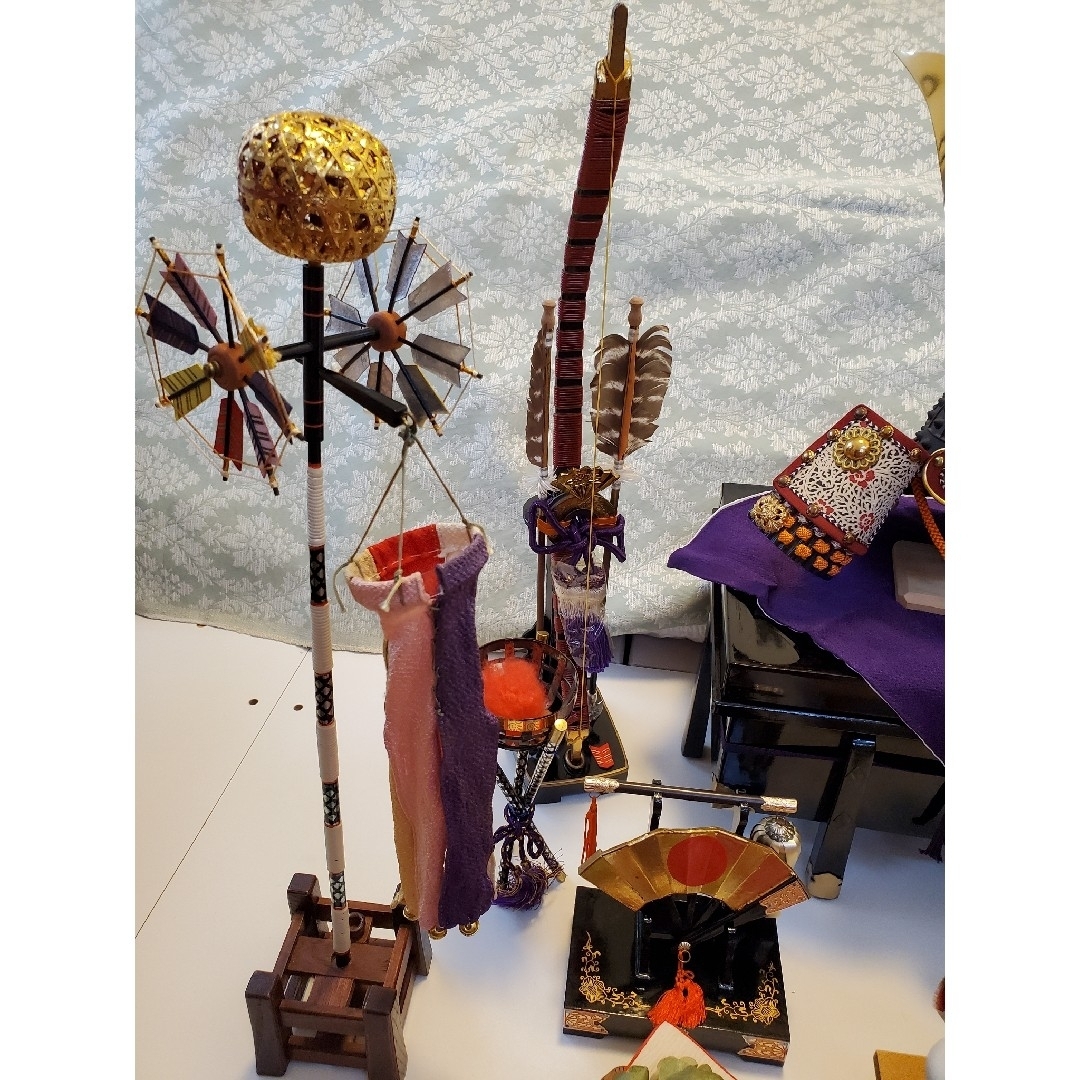 お値下げしました！】五月人形 兜飾り 端午の節句 弓矢 刀 鯉のぼり