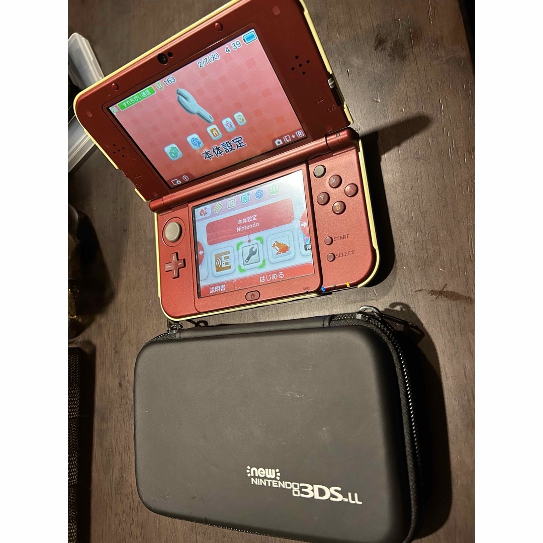 Newニンテンドー3DS LL メタリックレッド 本体 【公式通販】