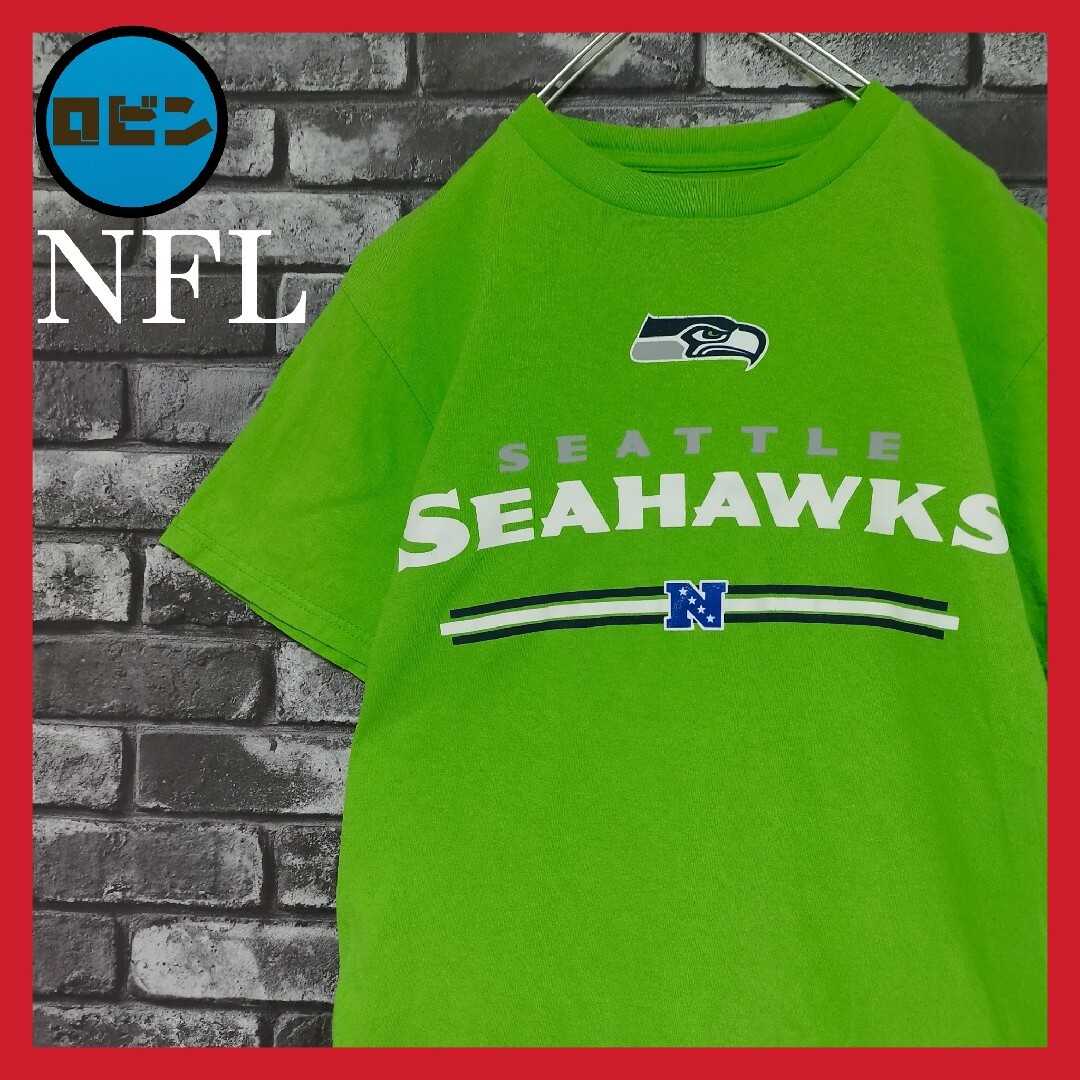 ローリングスUSA製 シアトル・シーホークス フットボールTシャツ