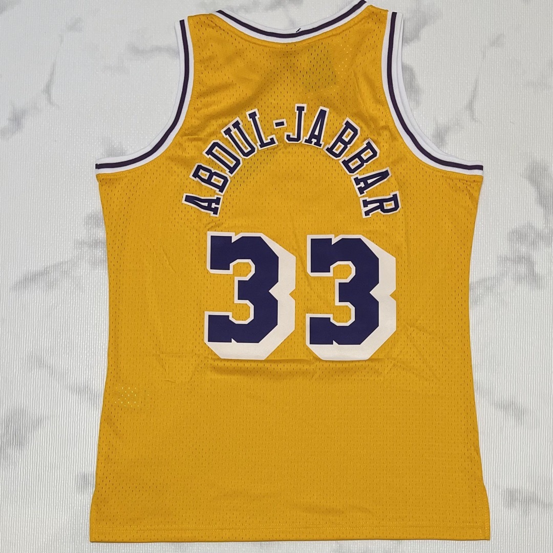 Mitchell & Ness - NBAカリームアブドゥルジャバー レイカーズジャージ