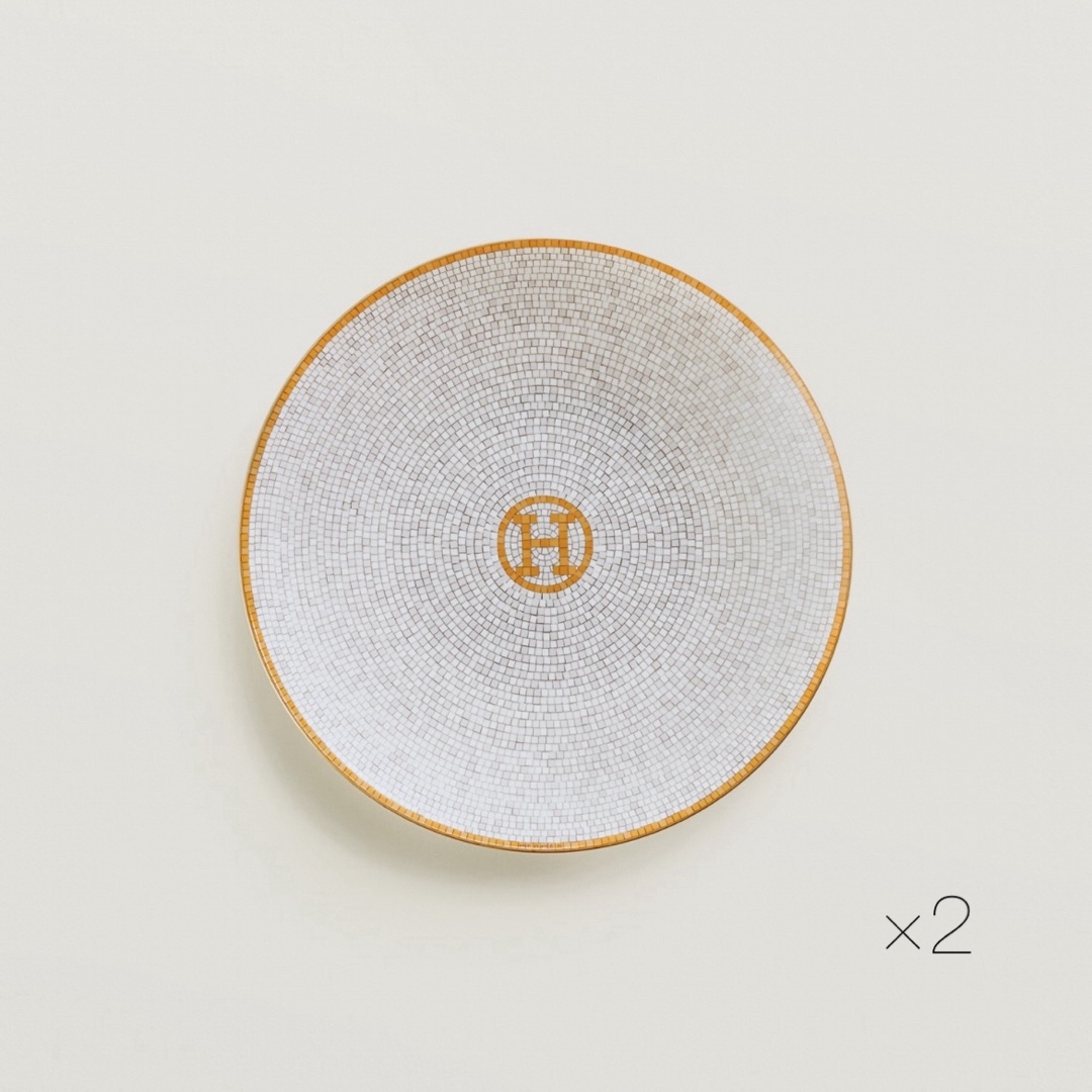 小鹿田焼「切立丸皿（刷毛目）8寸」1枚【 送料確認用出品 】